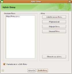 Ukázka vzhledu GTK